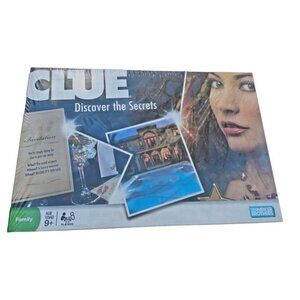 Clue Discover The Secrets Board Game 2008 Parker Brothers Complete New Sealed